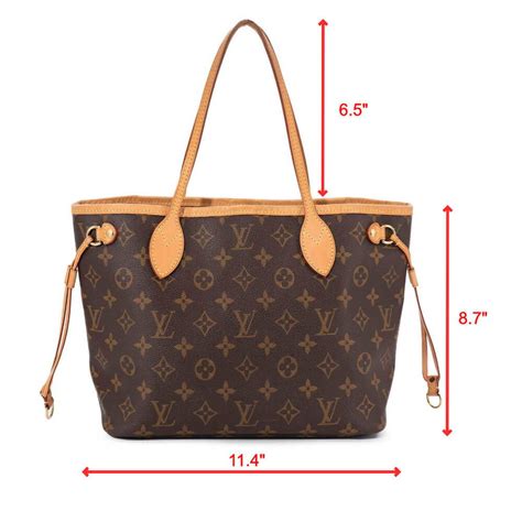 size louis vuitton|louis vuitton neverfull sizes.